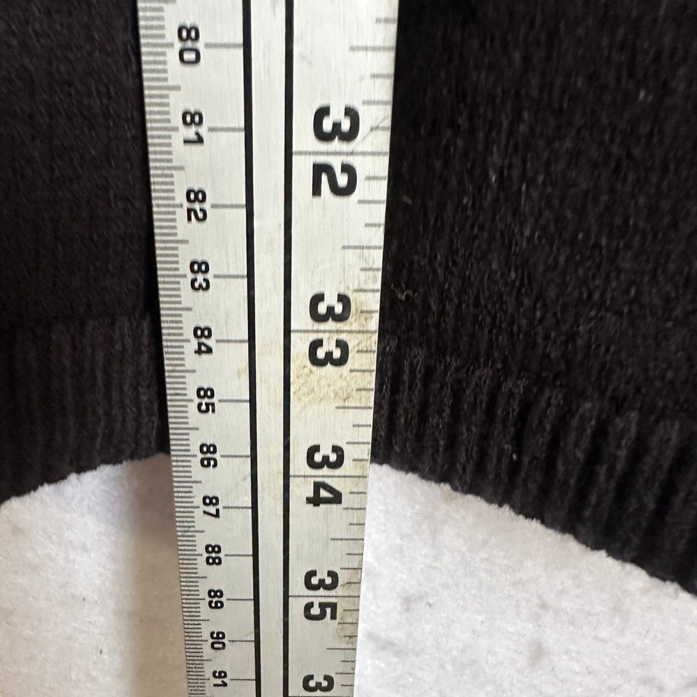 Susan Graver Black Rhinestone Embellished Knit Sweater 3/4 Sleeve Plus 5X New - Picture 8 of 8